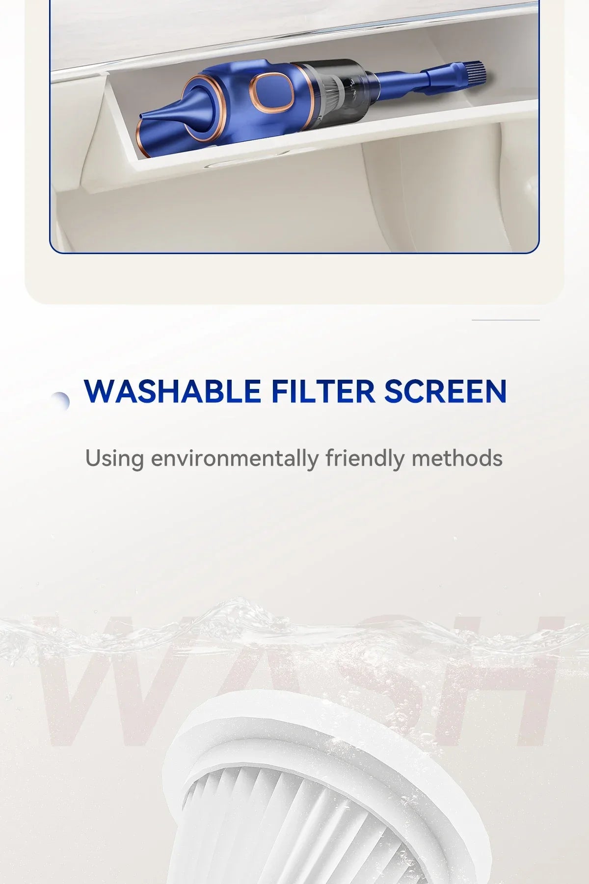 Wireless Vacuum Cleaner Dual Use for Home and Car High Power Home Appliance With display Screen Carpet Sofa Car Cleaner