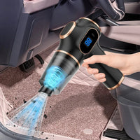 Wireless Vacuum Cleaner Dual Use for Home and Car High Power Home Appliance With display Screen Carpet Sofa Car Cleaner