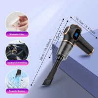 Wireless Vacuum Cleaner Dual Use for Home and Car High Power Home Appliance With display Screen Carpet Sofa Car Cleaner