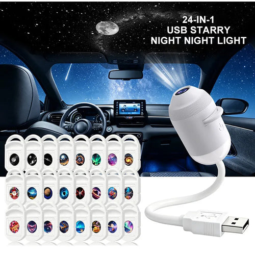 Touch-Control Galaxy Ocean Projector